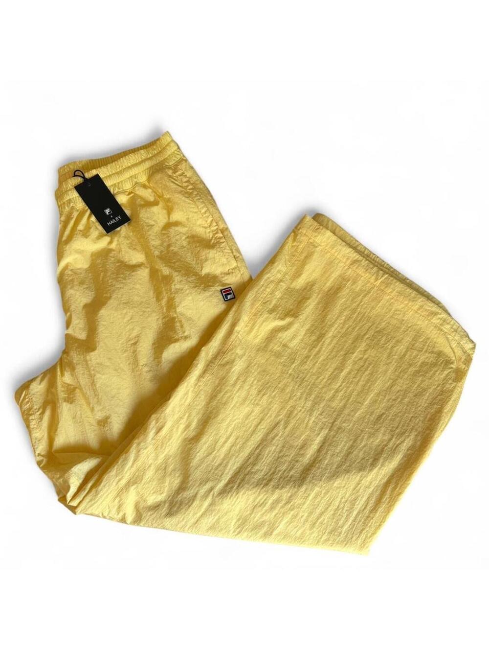 FILA x Hailey Bieber Crinkle Track Pants